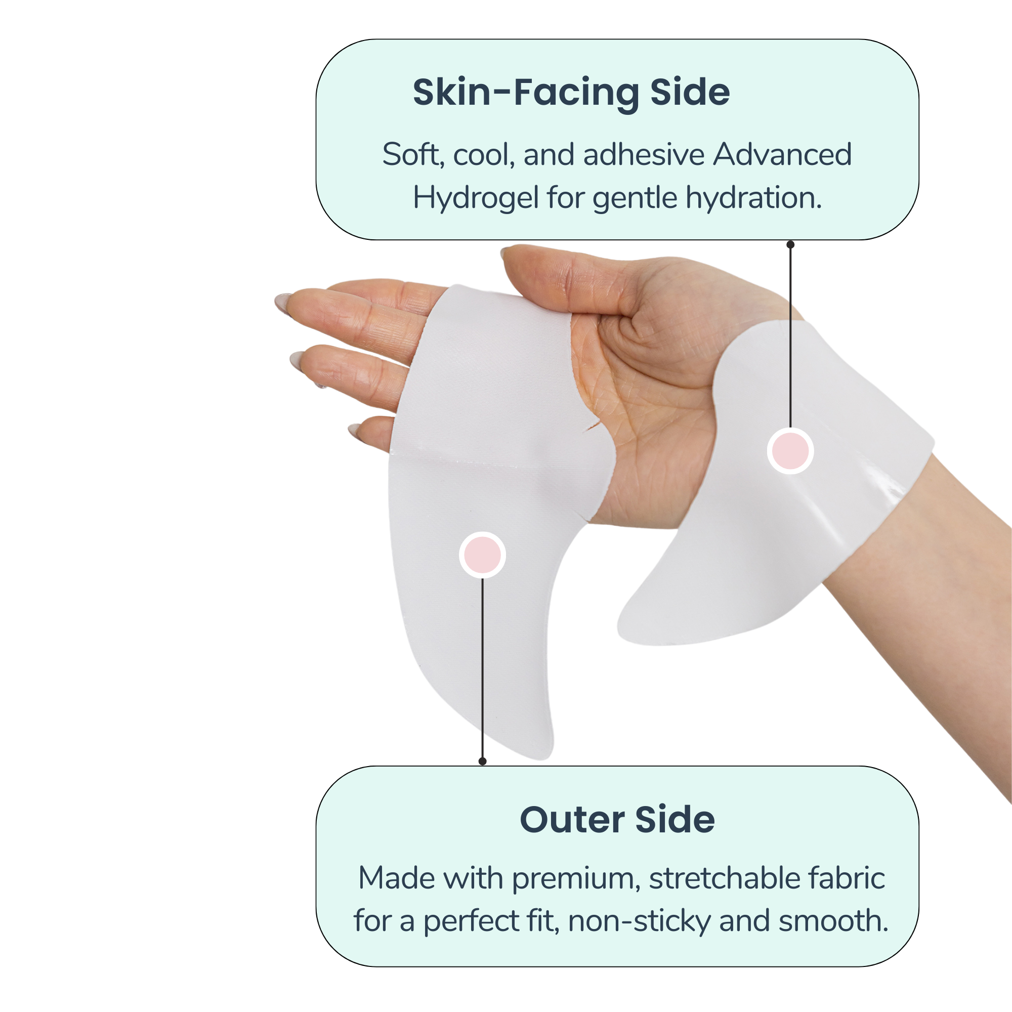 Hydrogel Forehead & Neck Patch – Intensive Hydration & Firming Care