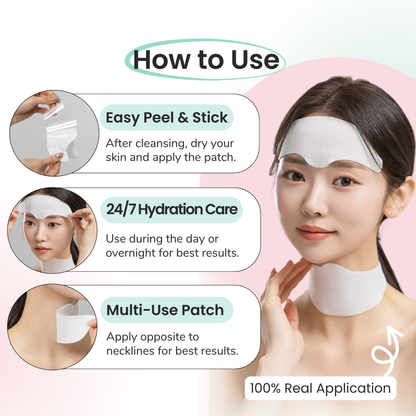 Hydrogel Forehead &amp; Neck Patch – Intensive Hydration &amp; Firming Care