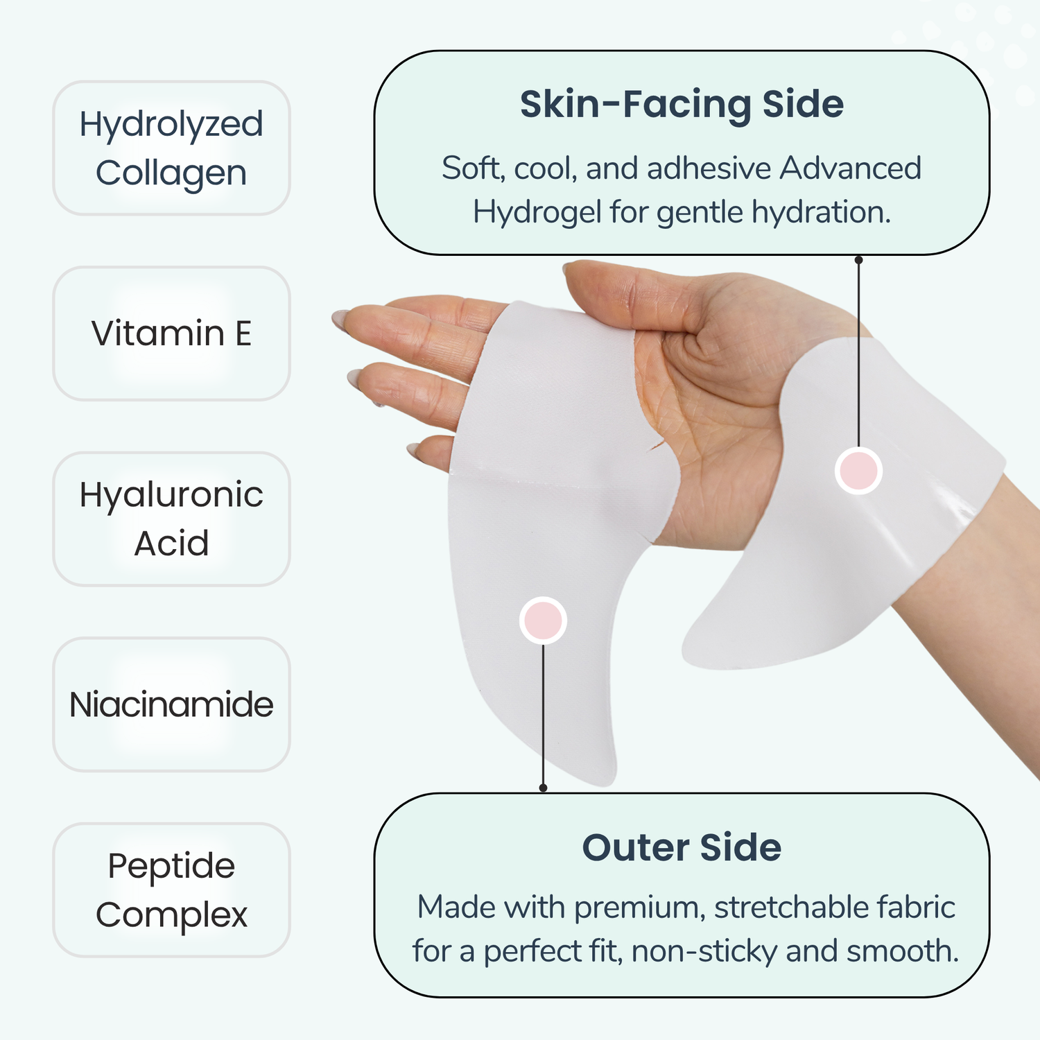 Hydrogel Forehead &amp; Neck Patch – Intensive Hydration &amp; Firming Care