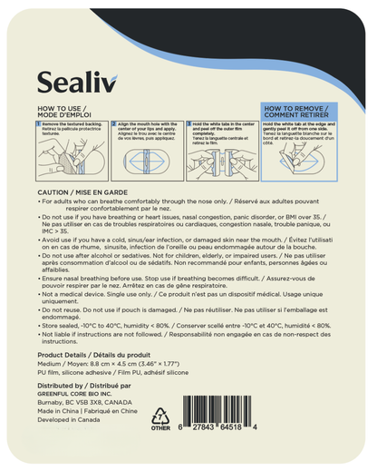 Sealiv MIRACLE MOUTH TAPE